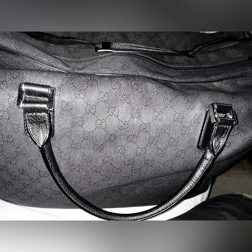 Gucci Black Duffel Bag